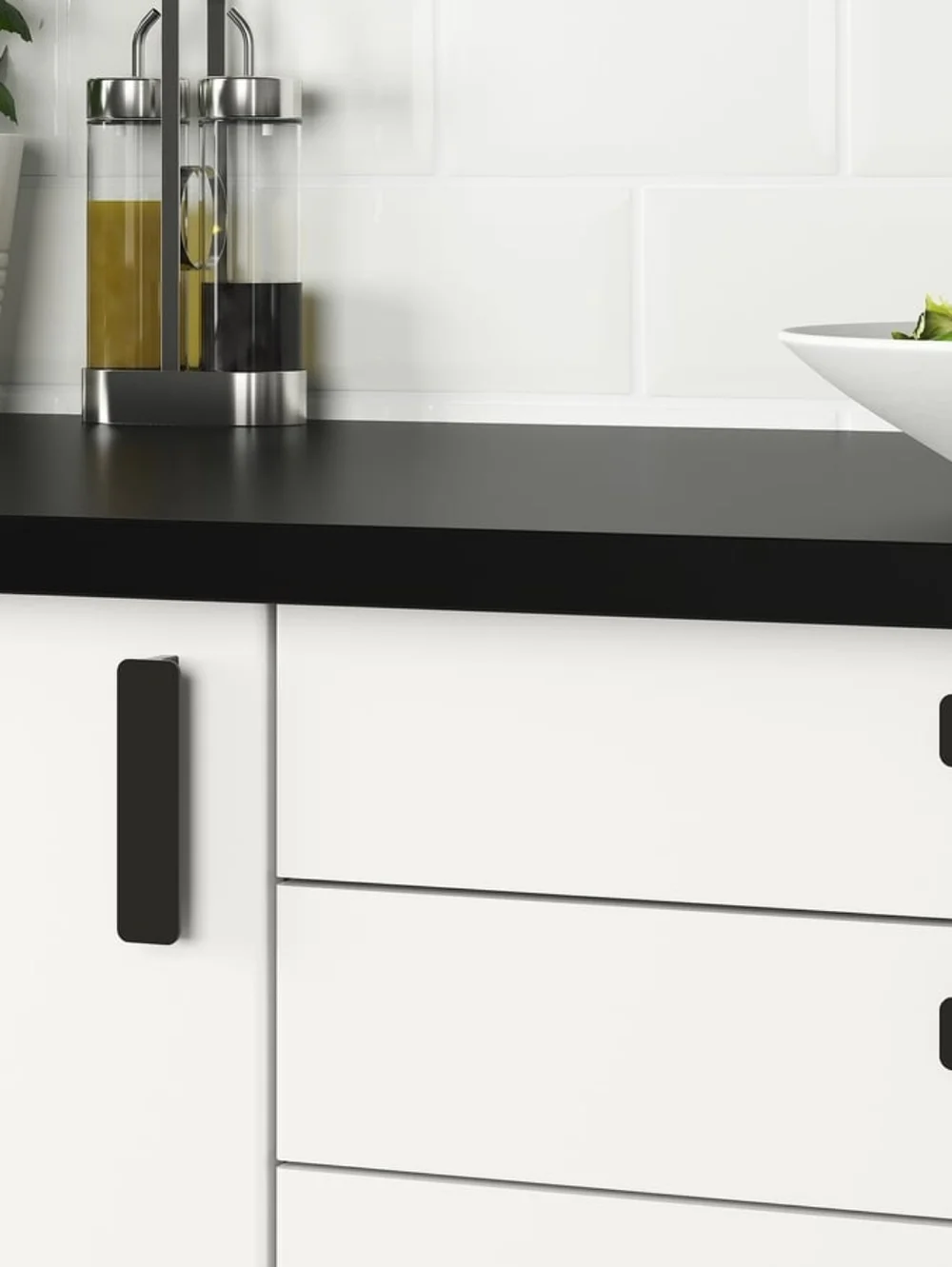 Ikea HACKÅS Handle, Anthracite, 3 15/16 